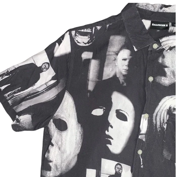 MENS MICHAEL MYERS HALLOWEEN SHIRT SIZE SMALL - Picture 2 of 4